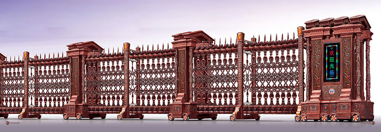 上海铝合金自动伸缩门的设计理念